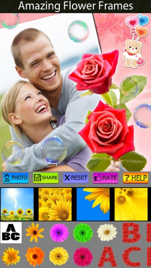 Flower Greeting Frames and Stickers(圖1)-速報App