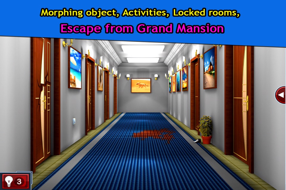 Grand Mansion Escape Free -- Can You Escape from the rooms, --- An Challenging Hard Escape Game screenshot 2
