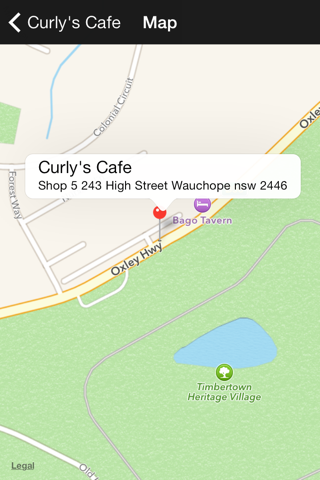 Curly's Cafe screenshot 4