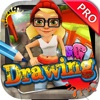 Drawing Desk - Draw and Paint Coloring Books Pro "Subway Surfer edition"