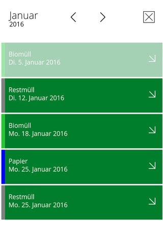 INKB Abfall Planer screenshot 2