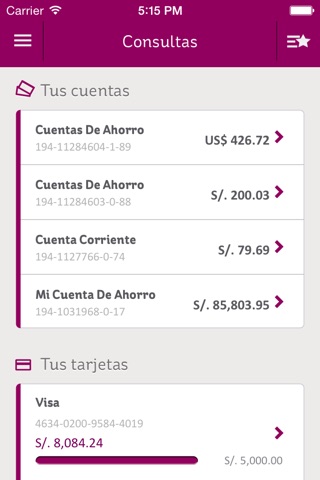 Banca Movil Enalta screenshot 2
