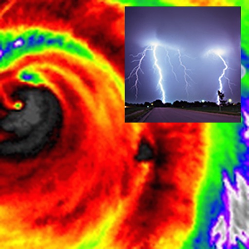 US NOAA Storms with NOAA Radar 3D Free  - Tornado Hail Wind Alerts Icon