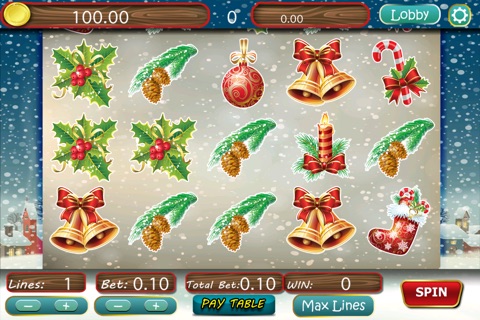 2015 Christmas Slots - Lucky FREE Vegas Casino Slot Machines Games screenshot 4