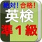 英検準１級は、大学中級程度と定義されています。