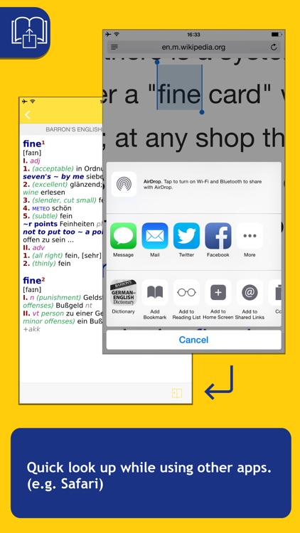 Barron’s German-English Bilingual Dictionary screenshot-3