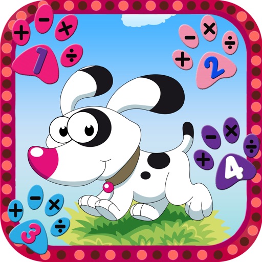 Math Kids Game - Dog Paw Version iOS App