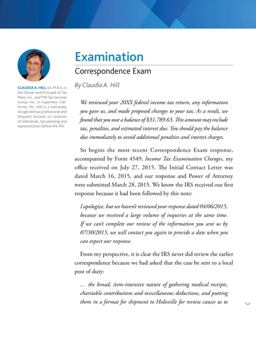 Journal of Tax Practice & Procedure screenshot 3