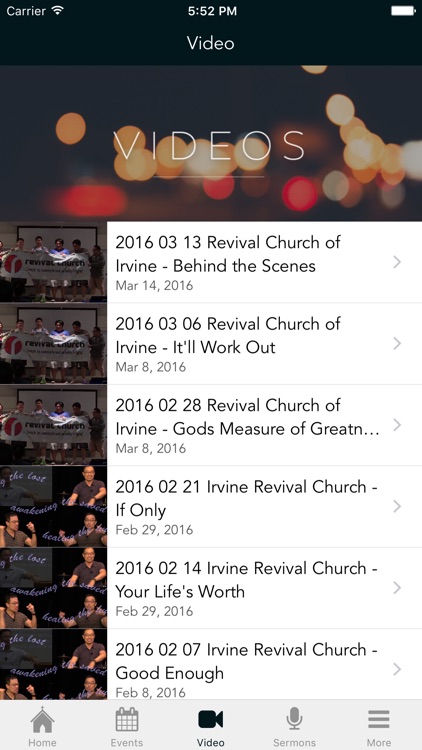 Revival Church App