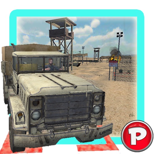 Army Trucks Emergency Parking : Battle-Ground  Rumble. Play Real Redline Game Icon