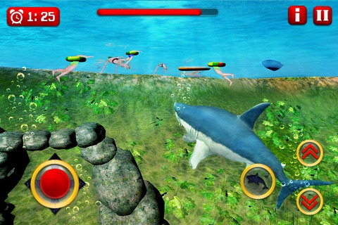 Killer Shark Attack Simulator – A Hungry Sea Beast screenshot 2