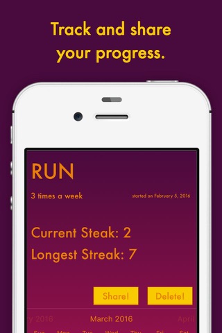 Continuous – Habit Tracker screenshot 3