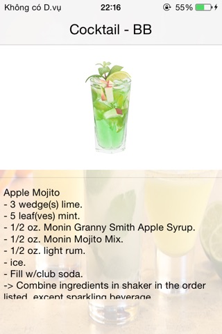 Drinks Cocktail - JILy screenshot 2