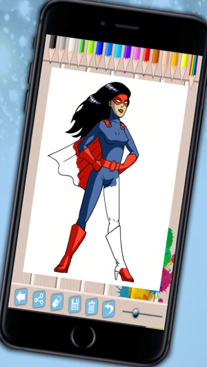 Super heroes coloring pages paint heroes drawings - Premium(圖4)-速報App