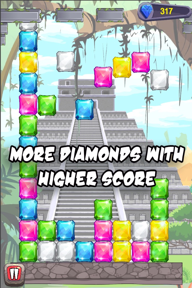 Diamond Crush Blast - Lost Treasure Quest screenshot 2