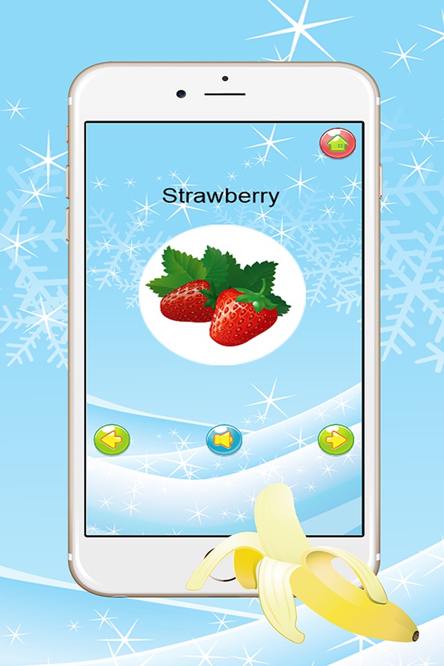 Learn Fruits Vocabulary And Scrape Games For Kids screenshot 2