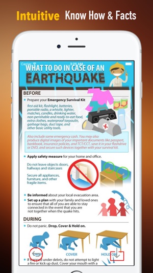 Be Prepared: Earthquake Safety Tutorial and Tips(圖1)-速報App