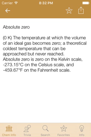 Chem Info screenshot 2