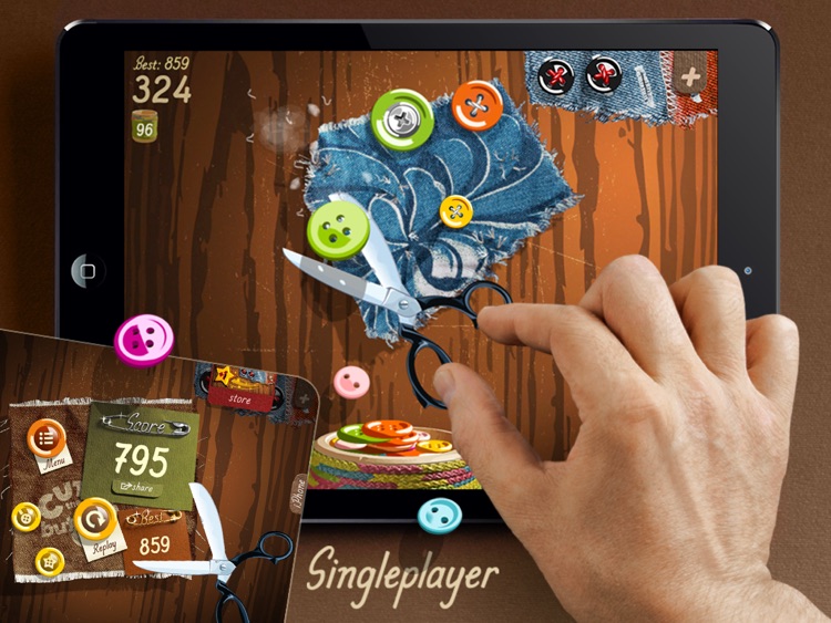 Cut the Buttons HD screenshot-3