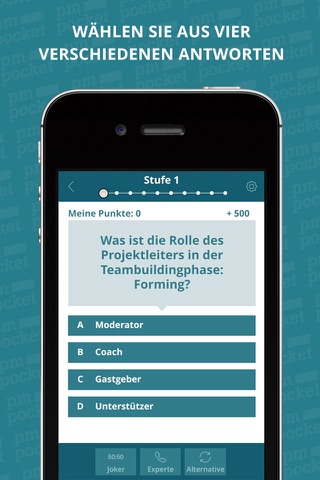 PM-Methoden-Quiz nach IPMA screenshot 2