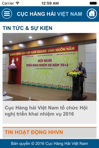 CUC HANG HAI VIET NAM screenshot 2