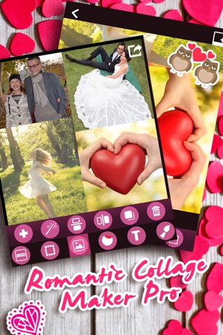 Romantic Collage Maker Pro – Decorate Pics With Lovely Effects & Photoframes screenshot 2