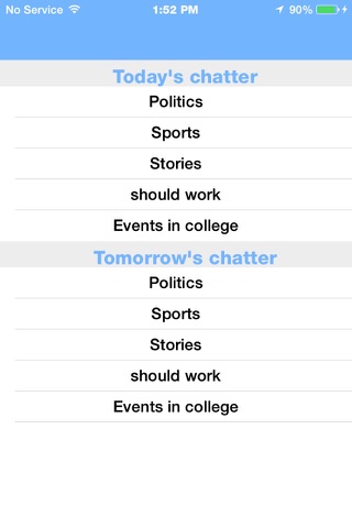 The Daily Chatter screenshot 4