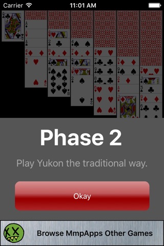 Phased Yukon Solitaire screenshot 4