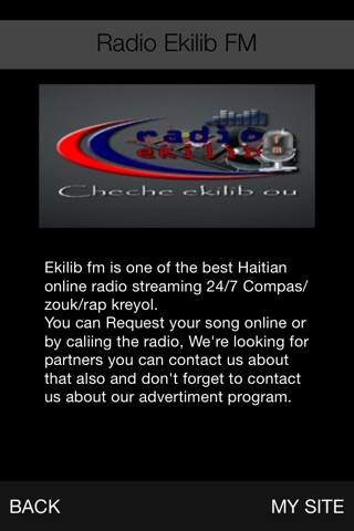 Radio Ekilib FM screenshot 3
