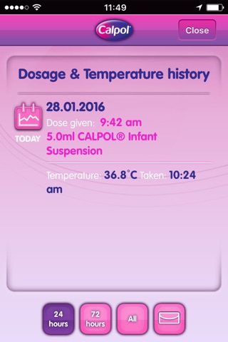 CALPOL® screenshot 4