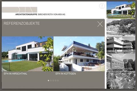 Architektengruppe Bircher Roth von Arx AG screenshot 3
