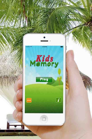 Kids Memory Puzzle Free screenshot 2