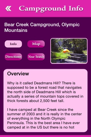 Washington Campgrounds and RV Parks screenshot 3