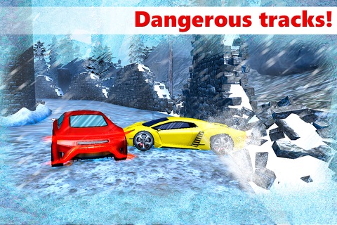 Winter Drift Car Racing 3D Free screenshot 2