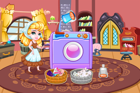 Baby Clothes Washing - dry clean Learning games screenshot 2