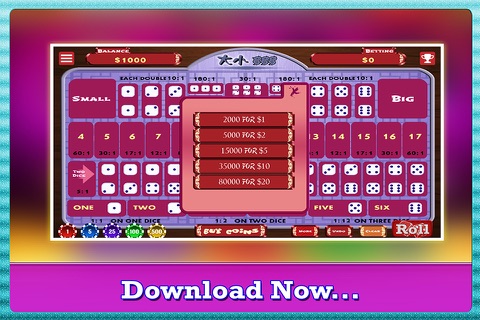 Monkey Sicbo  Hilo 888 - Las Vegas Free Dice screenshot 3