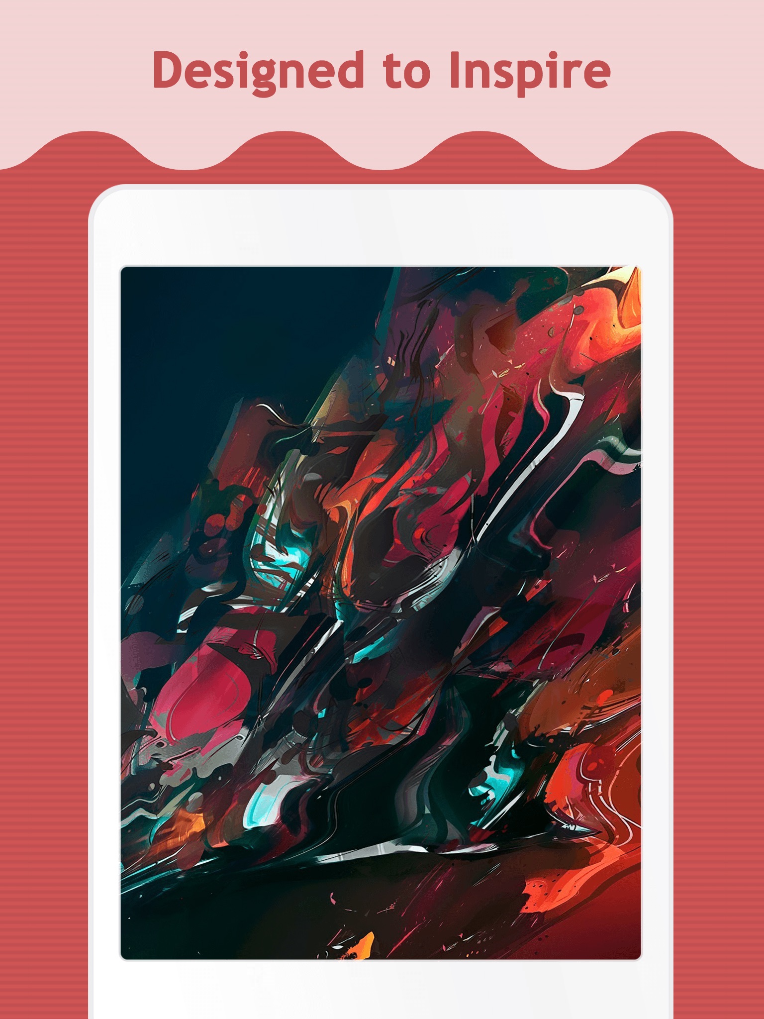 Color Splash Wallpapers for iPad screenshot 2