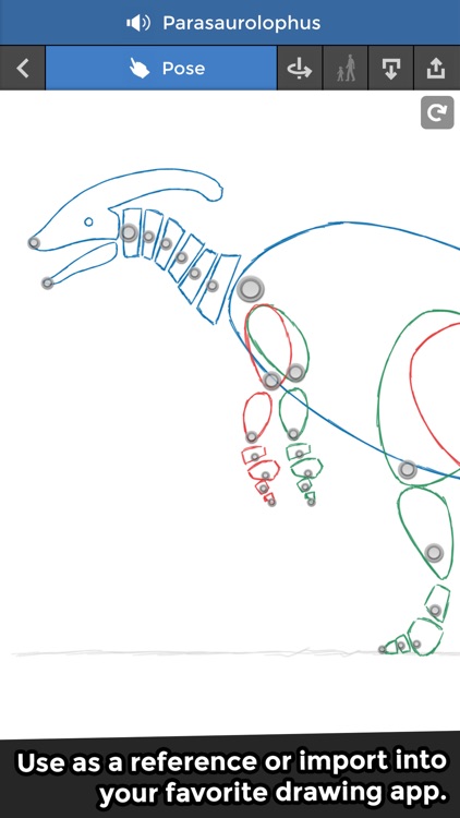 Pose & Draw Dinosaurs