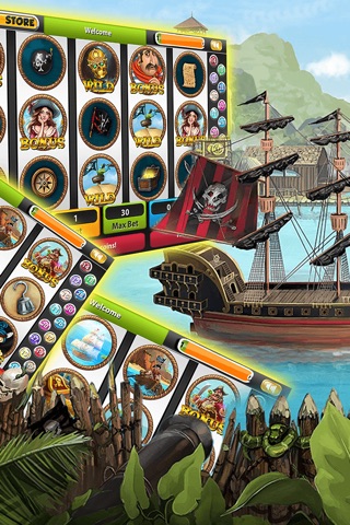 Pirates Paradise Slot Machine - Real Style Casino Game screenshot 3