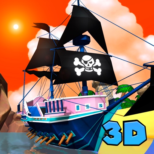 Pirate Ship Battle Wars 3D Full icon