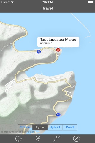 RAIATEA – GPS Travel Map Offline Navigator screenshot 2