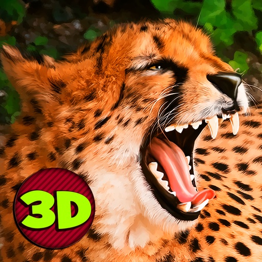 Wild Cheetah Survival Simulator 3D Full icon