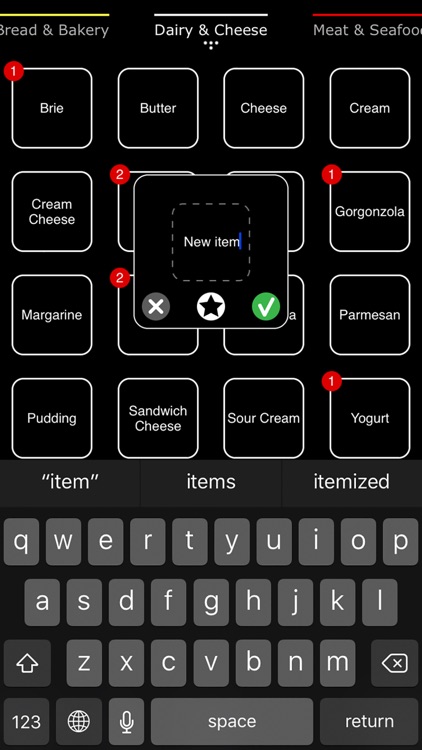 Quicky Shopping List (Grocery List) screenshot-3