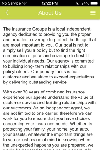 The Insurance Groupe screenshot 2