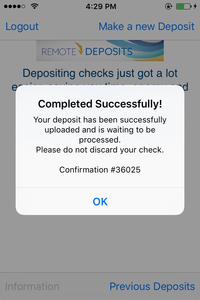 Guardians Remote Deposits screenshot 4