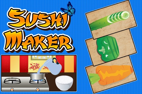 Sushi Maker – Make food in this cooking chef game for kids screenshot 3
