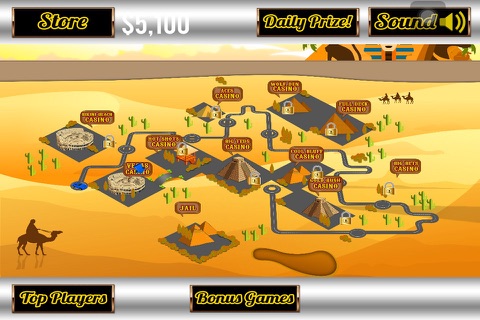 Slots - Pharaoh's Kingdom in Ancient Vegas Casino Free! screenshot 3