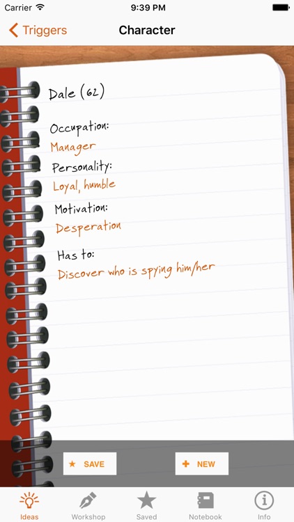 iDeas for Writing - Story Starter for your Book