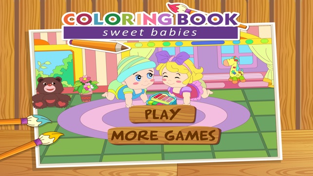 Coloringbook baby - Color, design and pl