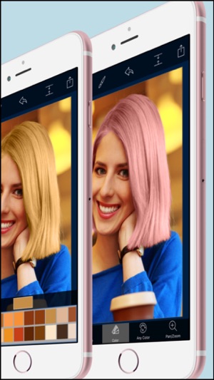 Hair Color Changer - Recolor and Splash Effects(圖2)-速報App